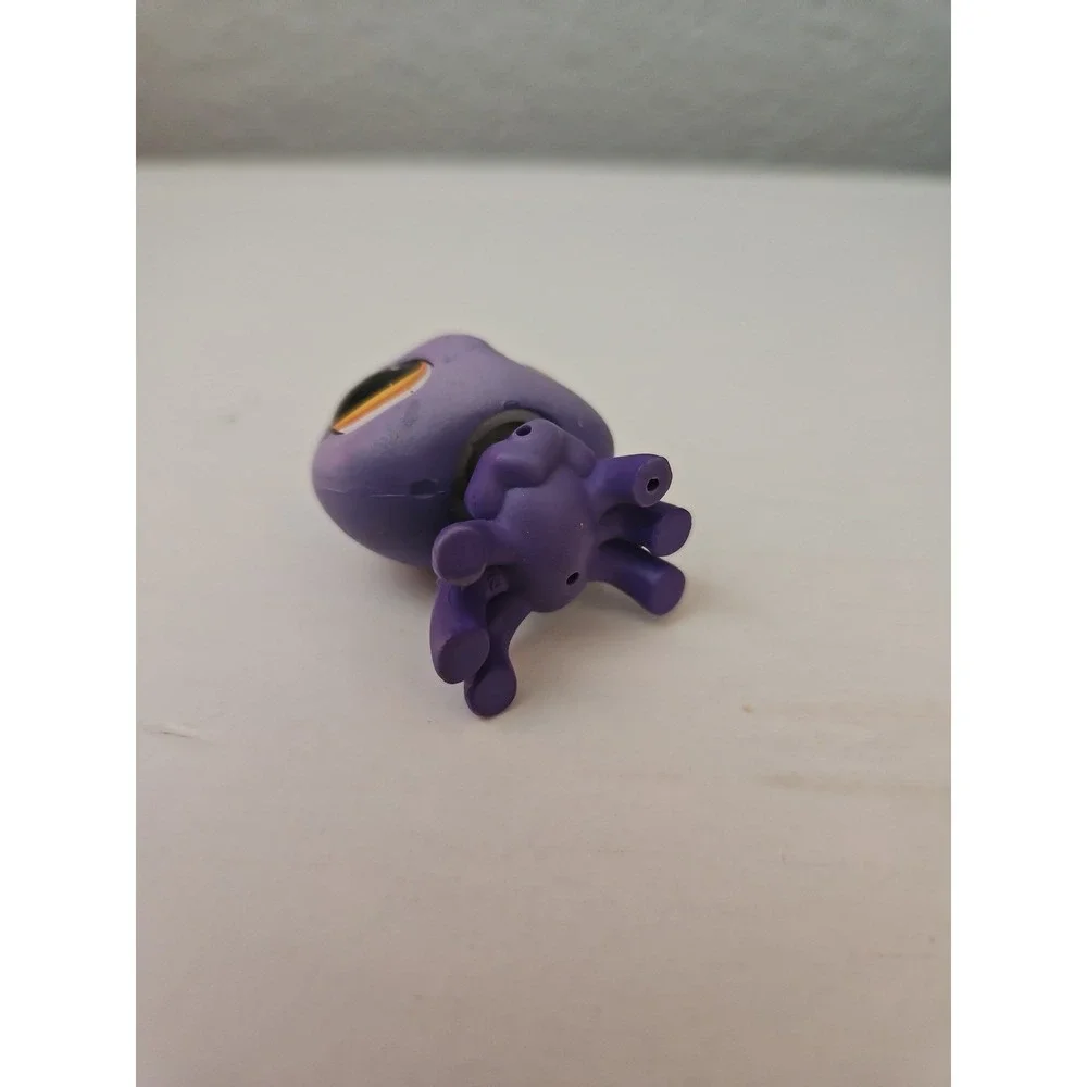 Hasbro Littlest Pet Shop 1118 Purple Spider Orange Eyes Vintage LPS Toy Figure